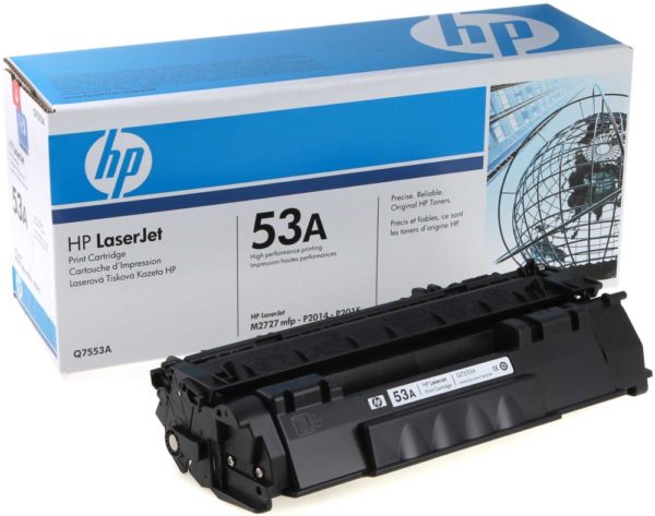 Заправка картриджа HP 53a (Q7553A) для аппаратов LaserJet / LJ-P2010 ser, LaserJet / LJ-P2014, LaserJet / LJ-P2015, LaserJet / LJ-M2727