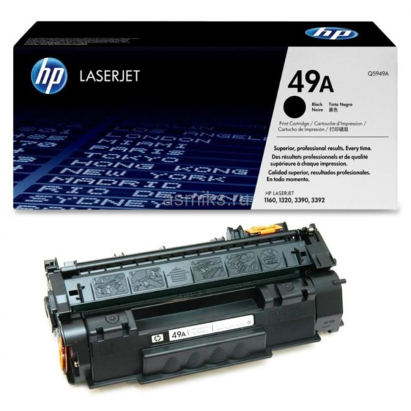 Заправка картриджа HP 49A (Q5949A) для аппаратов LaserJet / LJ-1160, LaserJet / LJ-1320, LaserJet / LJ-3390, LaserJet / LJ-3392